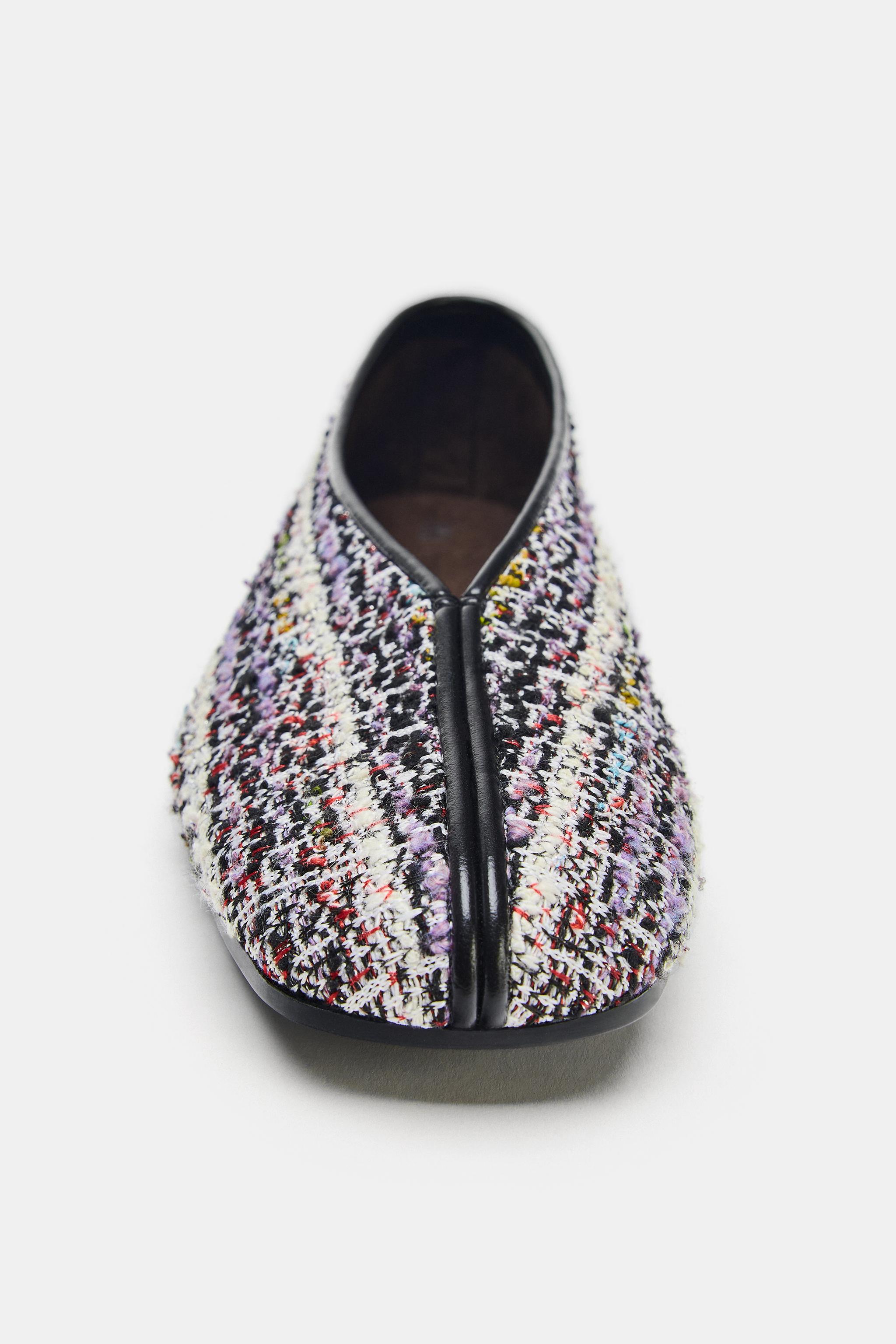 FABRIC BALLET FLATS